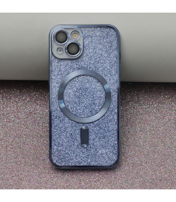 Glitter Chrome telefona maciņš iPhone 14 Pro 6.1 zils