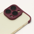 TPU mini buferi ar kameras aizsardzību iPhone 14 Pro Max 6.7 cherry