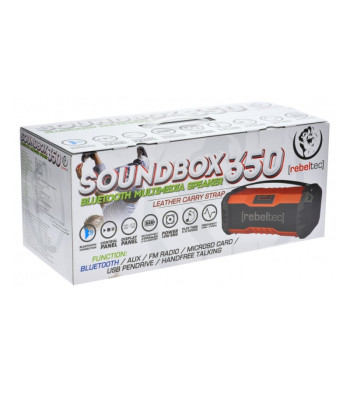 Rebeltec Bluetooth skaļrunis SuondBOX 350 oranžs