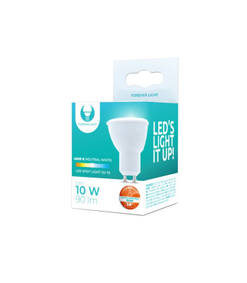 LED spuldze GU10 1W 230V 4500K 90lm 38 Forever Light