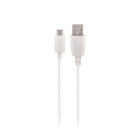 Maxlife kabelis USB - USB-C 1,0 m 1A balts