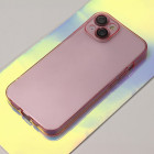 Plāns krāsains korpuss Samsung Galaxy A53 5G rozā
