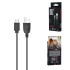 Maxlife kabelis USB - USB-C 0,5 m 2A melns