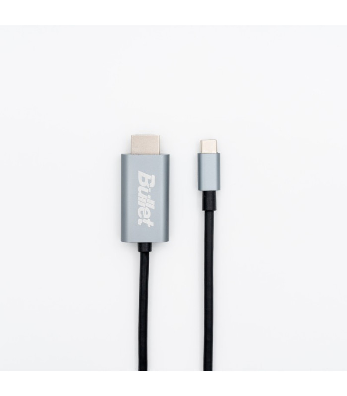 &quot;Bullet&quot; kabelis Type C-HDMI 4K 60Hz, 1m