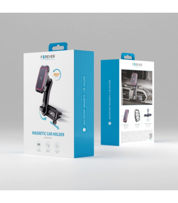 Forever auto turētājs gaisa kondicionierim MH-250 Multipoint magnētisks melns