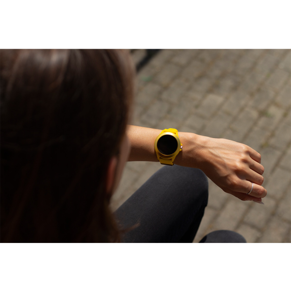 Viedais pulkstenis Forever Colorum CW-300 xYellow