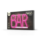 NEON LED BAR rozā Bat + USB FLNE24 Forever Light