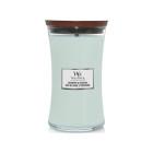 WoodWick Aromātiskā sveču vāze &quot;Sagewood&quot; - jūras zāle 609 g