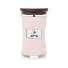 WoodWick aromātiskā sveču vāze &quot;Sheer Tuberose&quot; 609 g