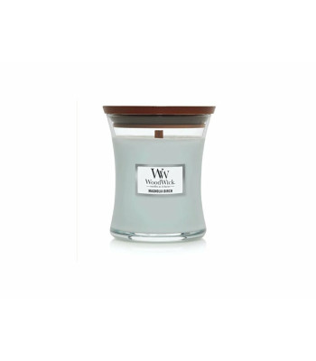 WoodWick Aromātiskā sveču vāze maza Magnolia Birch 85 g