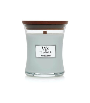 WoodWick Aromātiskā sveču vāze vidēja Magnolia Bērzs 275 g
