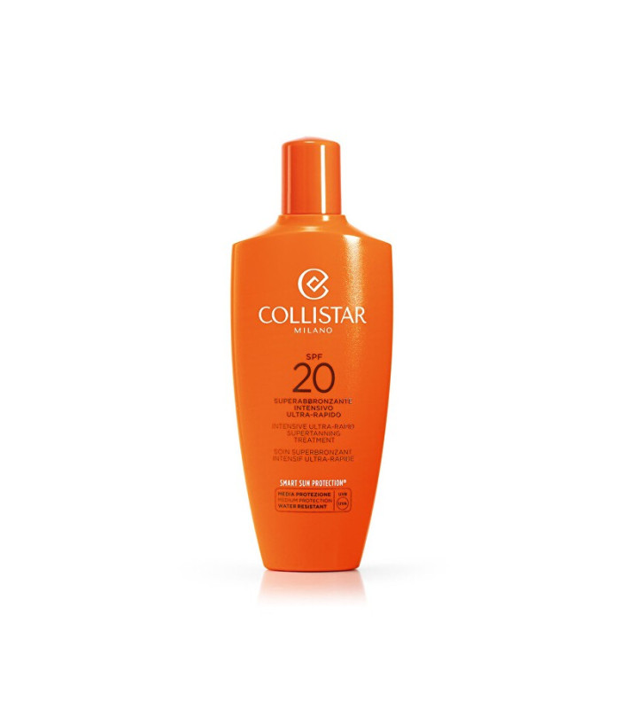 Collistar aizsarglīdzeklis iedeguma paātrināšanai SPF 20 (intensīvs īpaši ātrs iedeguma līdzeklis) 200 ml