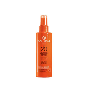 Collistar aizsargpiens aerosolā, kas paātrina iedeguma procesu SPF 20 (mitrinošs iedeguma pieniņš aerosolā) 200 ml