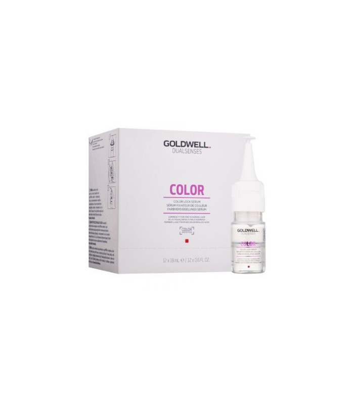 Goldwell mazgāšanas serums plāniem krāsotiem matiem Dualsenses Color (&quot;Color Lock&quot; serums) 12 x 18 ml