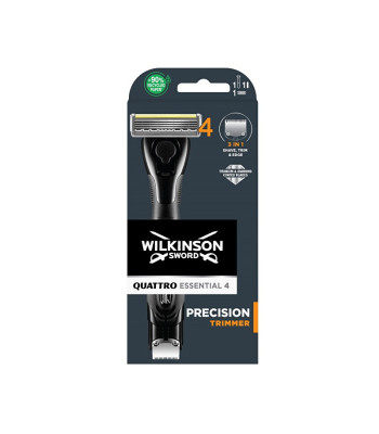 Wilkinson Sword skuveklis vīriešiem Quattro Essential Precision trimmeris
