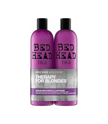 Tigi Ķīmiski apstrādāts blondu matu kopšanas komplekts "Bed Head