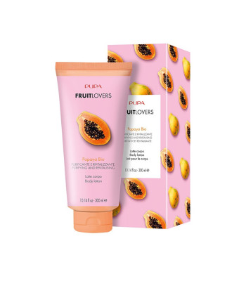 PUPA Milano ķermeņa losjons "Papaya Bio Fruit Lovers" (ķermeņa losjons) 300 ml