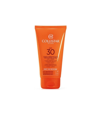 Collistar krēms sejai un ķermenim intensīvam iedegumam SPF 30 ("Ultra Protection Tanning Cream") 150 ml