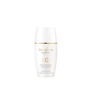 Lancaster aizsargājošs sejas fluīds nobriedušai ādai SPF 50 Sun Perfect (Fluid Perfect) 30 ml