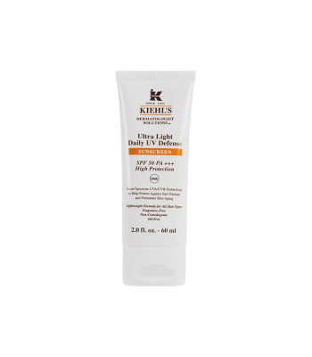 Kiehl's Protective sejas želeja SPF 50 "Derma Solutions" (Ultra Light Daily UV Defense Sunscreen) 60 ml