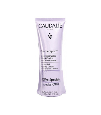 Caudalie roku un nagu krēmu komplekts "Vinotherapist" (roku un nagu krēms "Duo") 2 x 75 ml