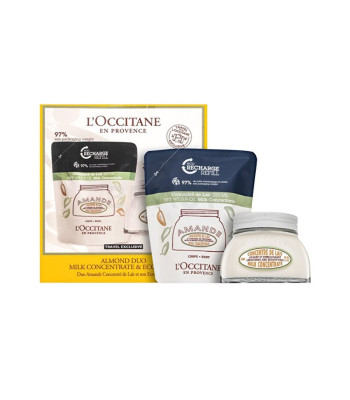 L`Occitane en Provence Smooth ķermeņa kopšanas dāvanu komplekts Piena koncentrāta komplekts