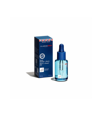 Clarins bārdas kopšanas eļļa vīriešiem (Shave + Beard Oil) 30 ml