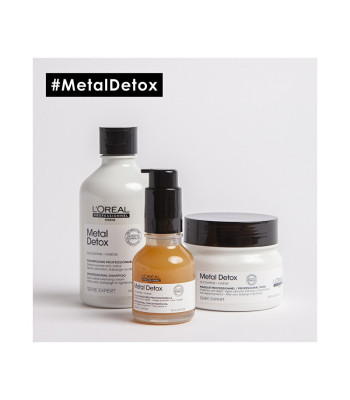 L´Oréal Professionnel Koncentrēta eļļa pret metāla daļiņu nogulsnēšanos Metal Detox ("Professional Concentrate d Oil") 50 ml