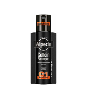 Alpecin Caffeine šampūns pret matu izkrišanu C1 Black Edition (Caffeine Shampoo) 250 ml