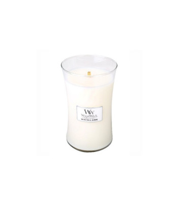 WoodWick aromātiskā svece lielā vāzē Baltā tēja - Jasmīns 609,5 g