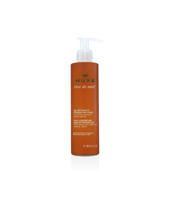 Nuxe Gentle tīrīšanas želeja "Reve de Miel" (sejas tīrīšanas un dekoratīvās kosmētikas noņemšanas želeja) 200 ml