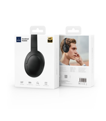 WIWU Bluetooth austiņas TD-02 melnas