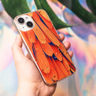 Zelta Glam maciņš priekš Samsung Galaxy A25 5G (global) Orange
