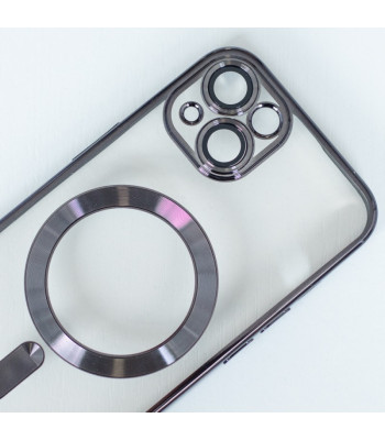 Krāsu Chrome Mag maciņš iPhone 11, melns