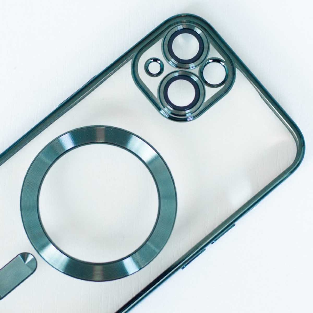 Krāsu Chrome Mag maciņš iPhone 11, zaļš