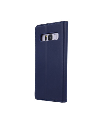Genuine Leather Smart Pro tālrunim Xiaomi Redmi Note 12 4G tumši zils