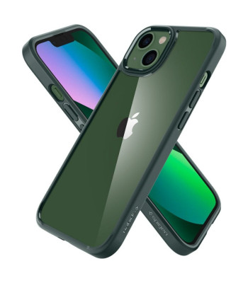 Spigen futrālis Ultra Hybrid priekš iPhone 13 Midnight green