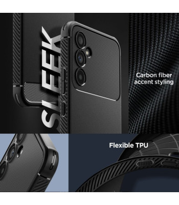 Spigen futrālis Rugged Armor priekš Samsung Galaxy A54 5G matēts melns