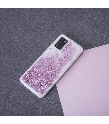 Liquid Sparkle TPU maciņš Xiaomi Redmi Note 12 Pro Plus violets