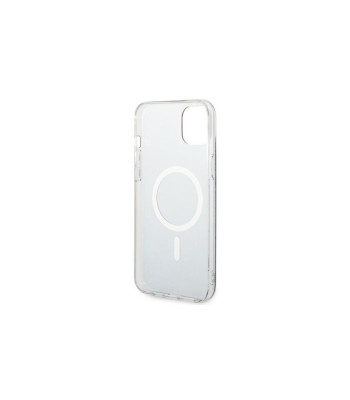 Guess komplekta maciņš + lādētājs iPhone 14 Pro Max 6.7 GUBPP14XH4EACSK melns BP Magsafe maciņš + lādētājs 4G