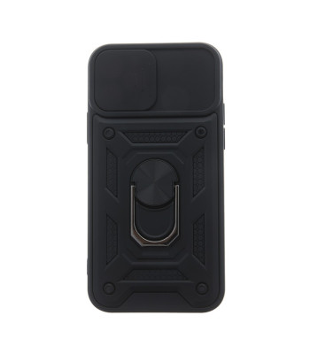 Defender Slide futrālis priekš Motorola Moto E30 / E40 / E20S, melns