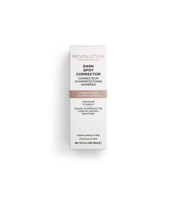 Revolution Skincare "Skincare" tumšo plankumu koriģējošais aktīvais serums (Korrigējošs un gaišinošs serums) 30 ml