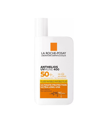 La Roche Posay sauļošanās līdzeklis SPF 50+ Anthelios UVMune 400 (neredzams šķidrums) 50 ml