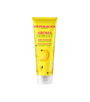 Dermacol "Exotic" dušas želeja "Bahamas Banana Aroma Moment" (eksotiskā dušas želeja) 250 ml