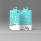 PANTONE MFi kabelis USB — Lightning 1,5 m 2,4 A PT-LCS001-5 Teal 3242C