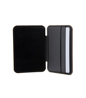 Guess maciņš GUWMSHGCFSEW brązovy Wallet Cardslot statīvs Gcube Stripe Magsafe