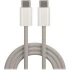 USB kabelis USB-C - USB-C, 1m 20W, pelēks