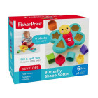 Fisher-Price krāsaini tauriņu šķirošanas bloki ZA3627