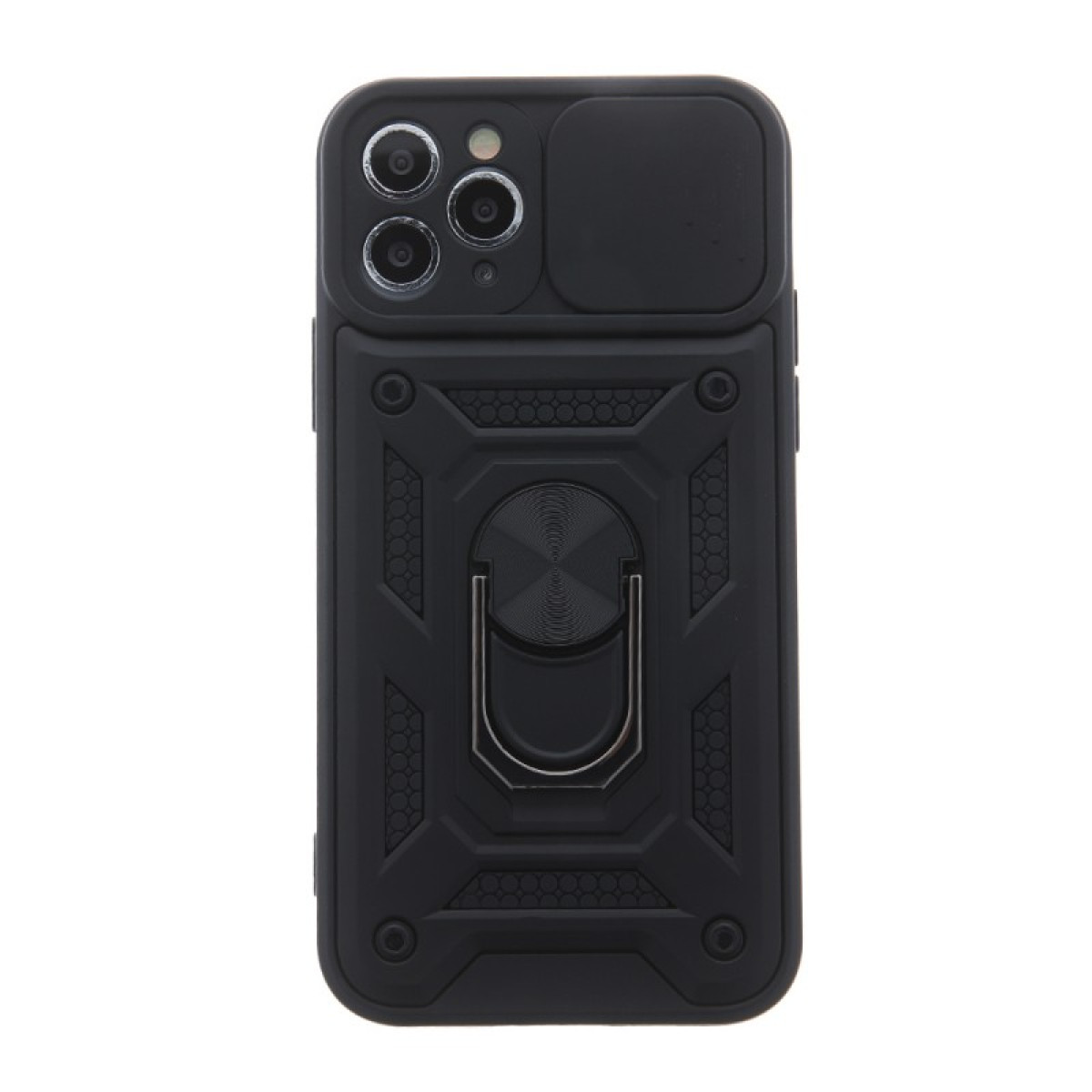 "Defender Slide" dėklas, skirtas "Samsung Galaxy M35 5G", juodos spalvos