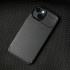 Juodas dėklas Carbon Black skirtas iPhone 16 Pro 6,3